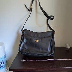 Etienne Aigner Vintage Medium Black Handbag.